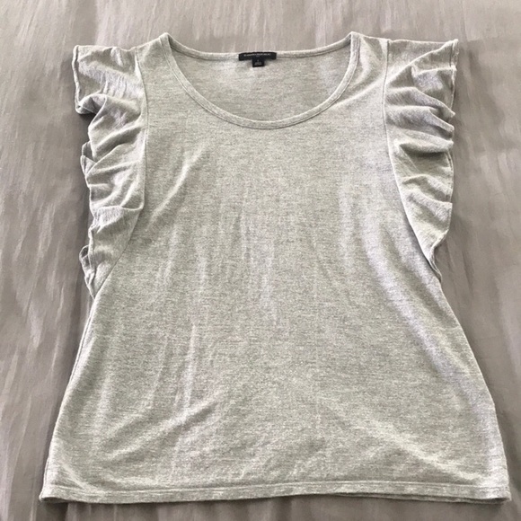 Banana Republic light grey top with sparkle detail - Picture 1 of 3